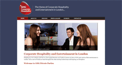 Desktop Screenshot of ghgprivateparties.com